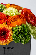Boîte à Fleurs Verte