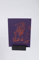 Hieronymus Greeting Card St. Nicholas Purple
